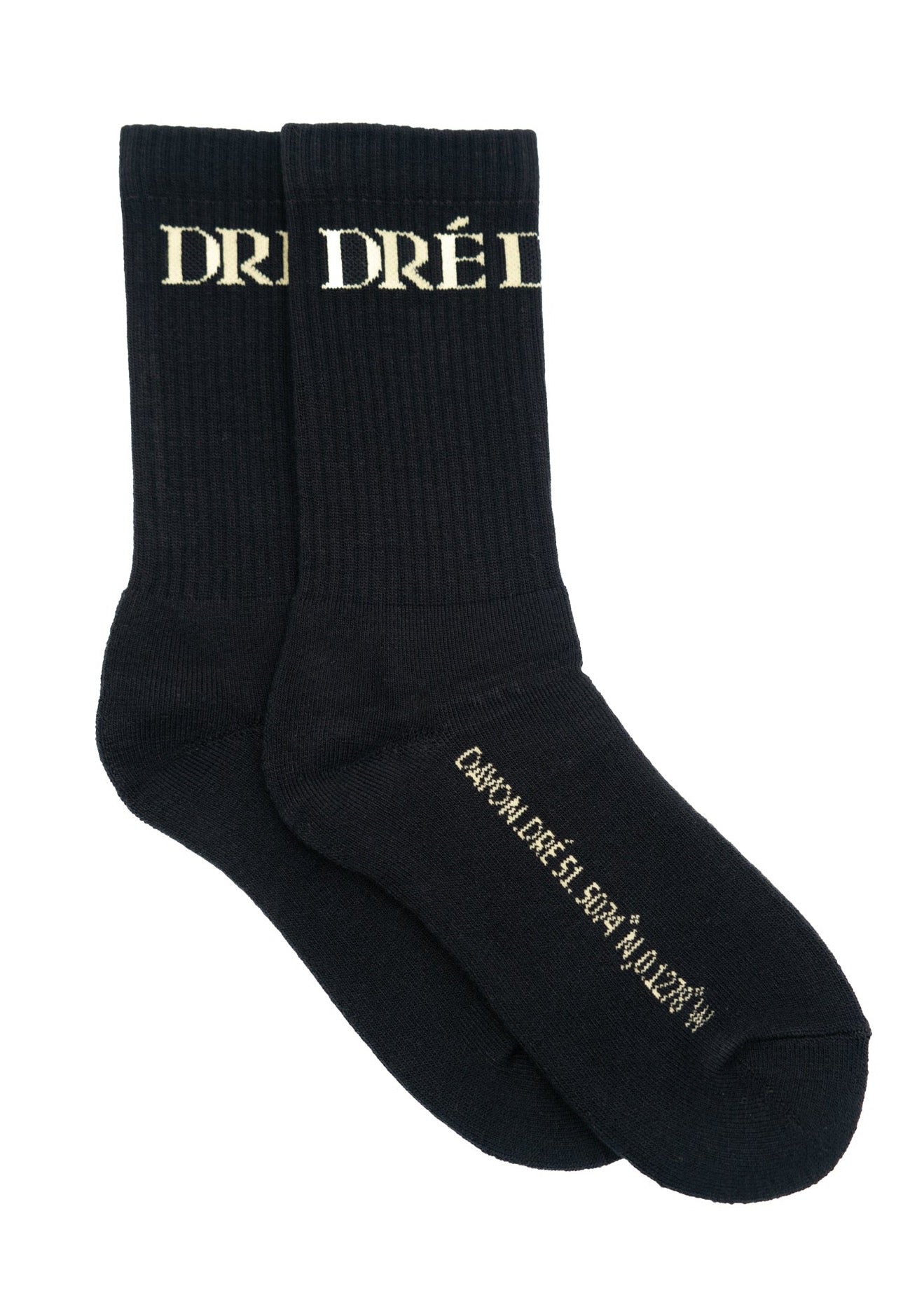 Dré Davon Signature Horizontal Logo Socks