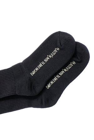 Dré Davon Signature Horizontal Logo Socks