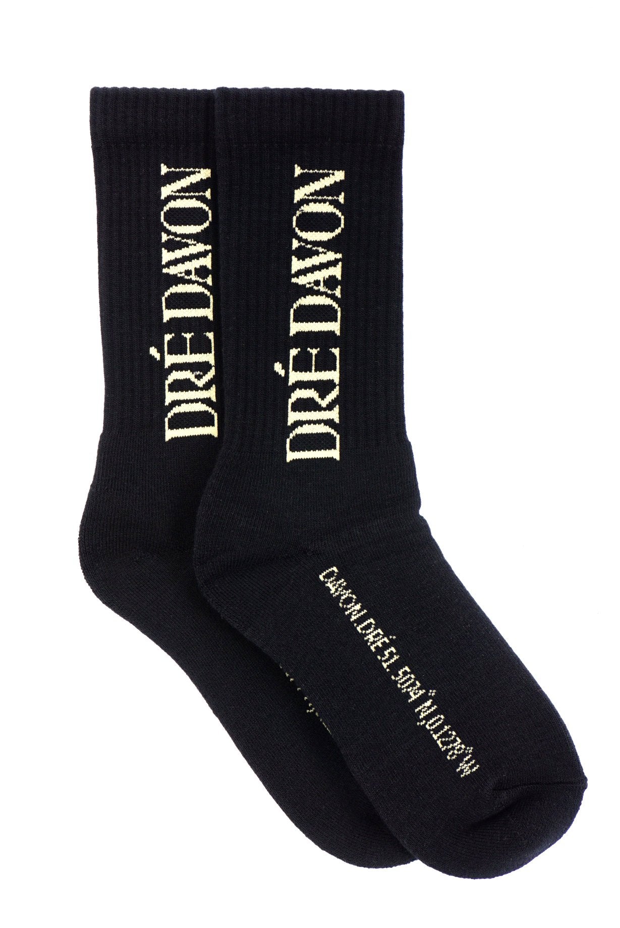 Dré Davon Signature Vertical Logo Socks